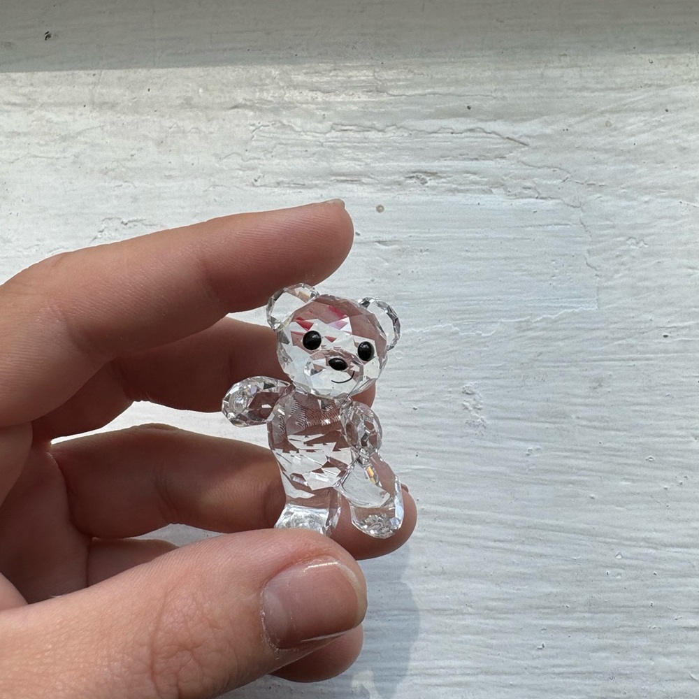 Swarovski Crystal Bear Figurine